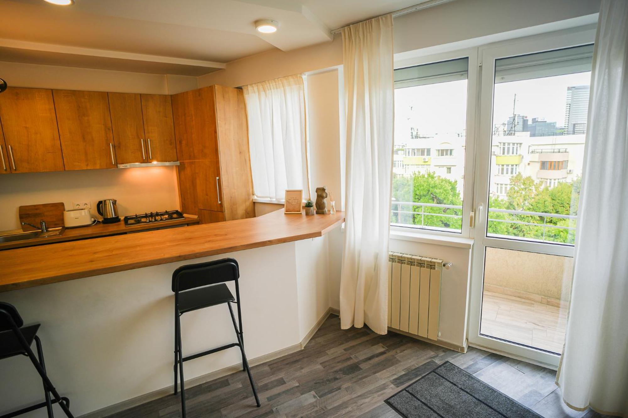 Penthouse With Huge Rooftop Terrace & City View Bucharest Exterior photo